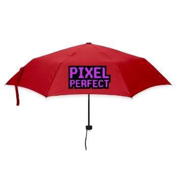 Pixel Perfect Lettering Gamer - Umbrella (small) - red - Front
