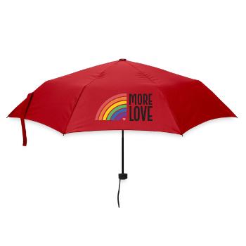LGBT Pride Month - More Love - Umbrella (small) - red - Front