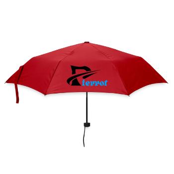 Pierrot - Regenschirm (klein) - Rot - Vorne