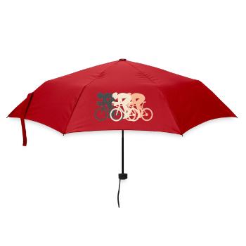 Bicycle Road Bike Cyclist Bike Sport Mountain Bike - Umbrella (small) - red - Front