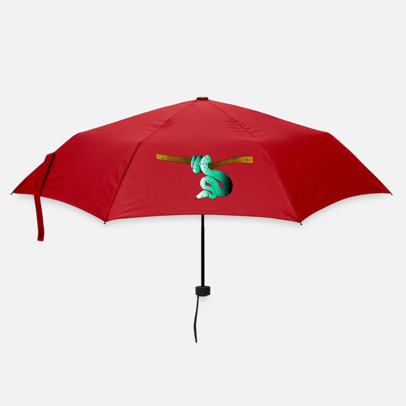 Serpent (couleur) - Parapluie standard - rouge