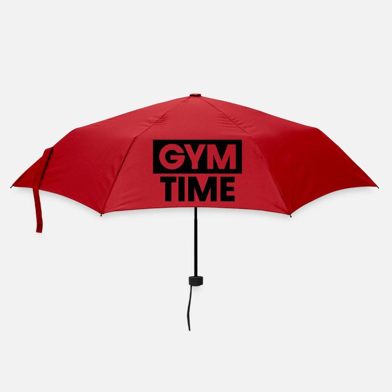 Gym Time - Umbrella (small) - red