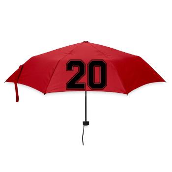 20 - Umbrella (small) - red - Front