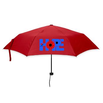 Hope Hoffnung - Parapluie standard - rouge - Devant