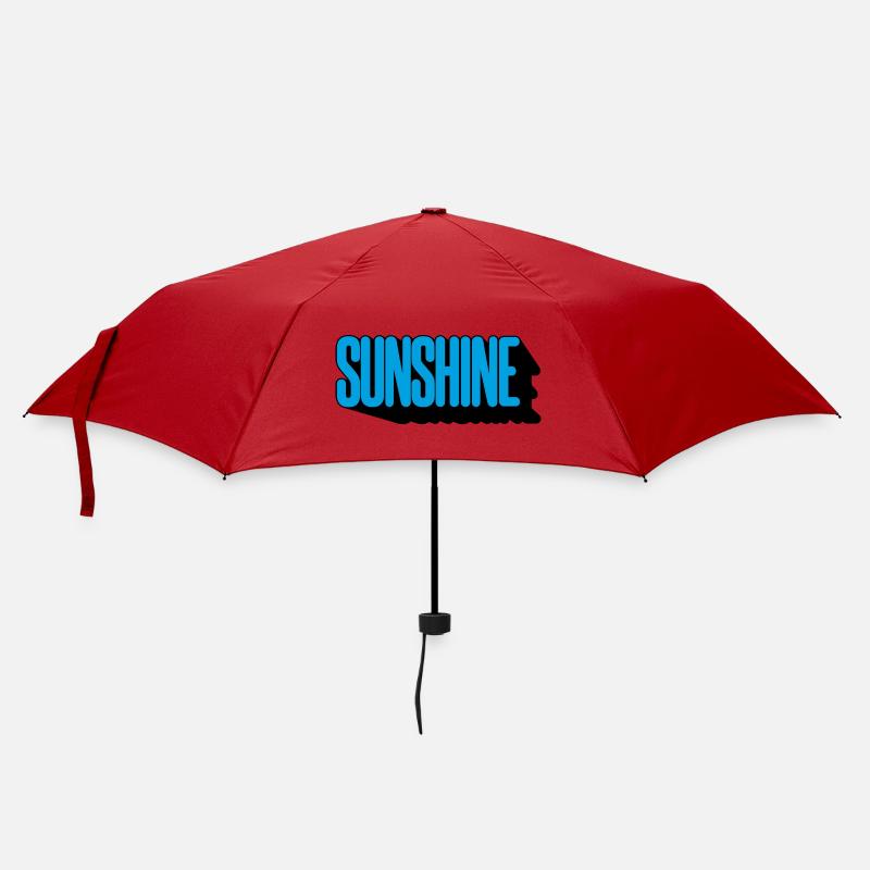 Sunshine - Regenschirm (klein) - Rot