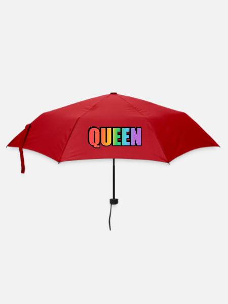 KÖNIGIN REGENBOGEN - Regenschirm (klein) - Rot