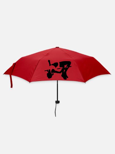 Hochsprung - Regenschirm (klein) - Rot
