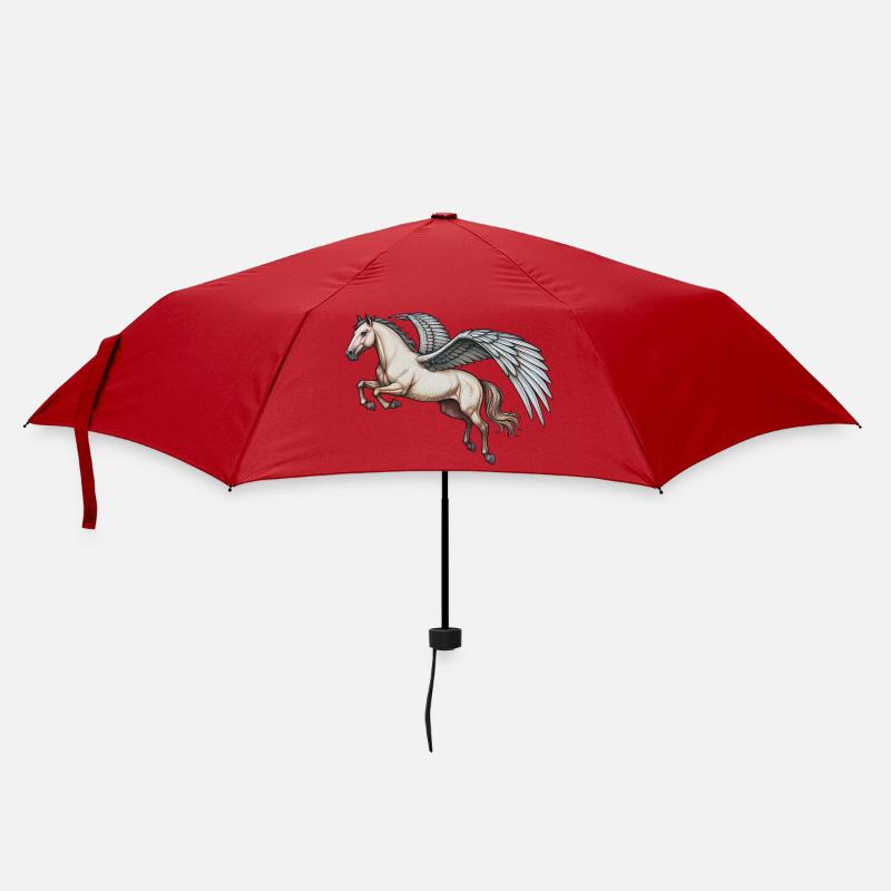PEGASUS - animals - Parapluie standard - rouge