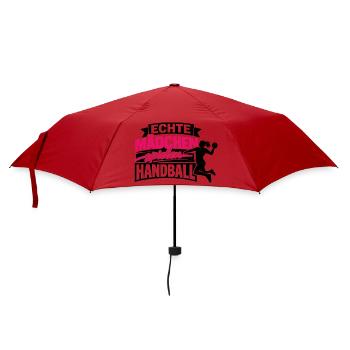 handball mädchen geburtstag geschenkidee - Regenschirm (klein) - Rot - Vorne