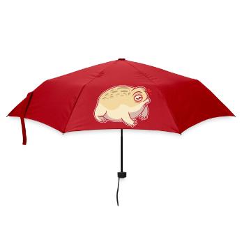 Frosch Desert Rain Frog - Regenschirm (klein) - Rot - Vorne