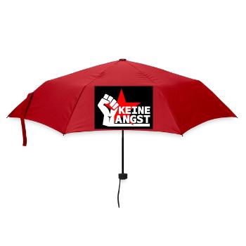 Widerstand - Keine Angst - Regenschirm (klein) - Rot - Vorne