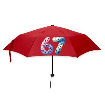 Candy Swirl 67 meme - Umbrella (small) - red - Front