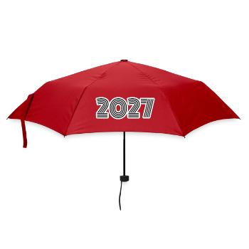 2027 - Umbrella (small) - red - Front