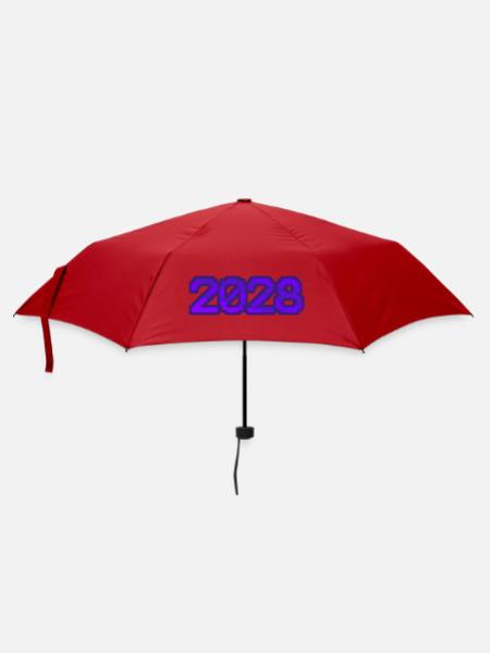 Computer 2028 - Regenschirm (klein) - Rot