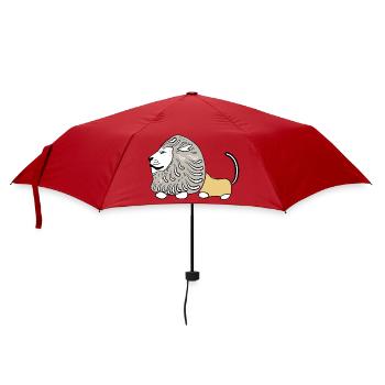LION VECTER - Umbrella (small) - red - Front