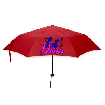 Motivation de danse joyeuse - Parapluie standard - rouge - Devant