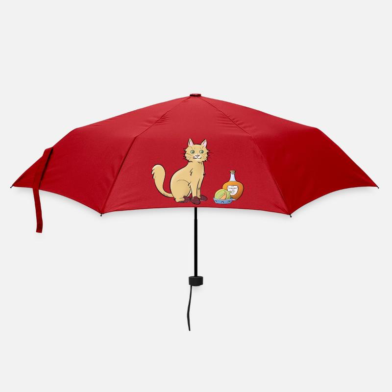 Chat-rentais - Parapluie standard - rouge