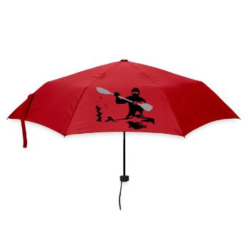 Kayak - Parapluie standard - rouge - Devant