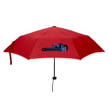 Rohrzange Werkzeug Klempner - Regenschirm (klein) - Rot - Vorne