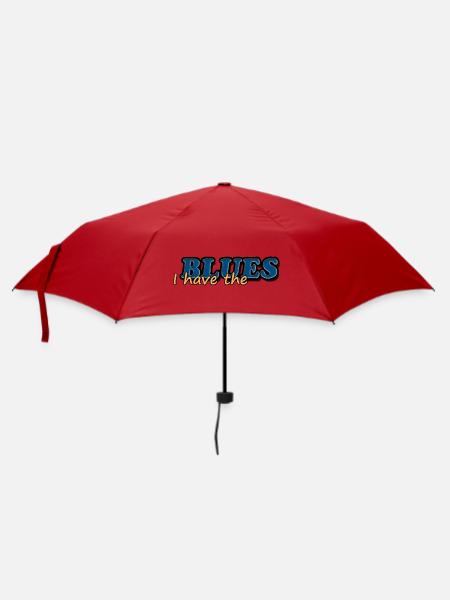 I HAVE THE BLUES - Regenschirm (klein) - Rot