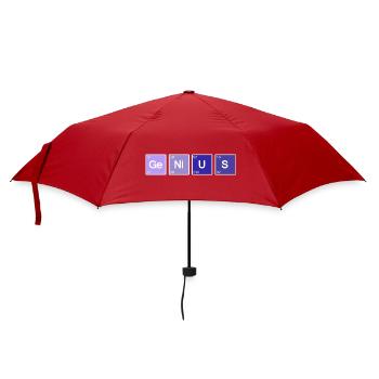 Genius Nerd Geek - Parapluie standard - rouge - Devant