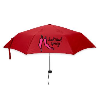 2541614 15404274 chili - Umbrella (small) - red - Front