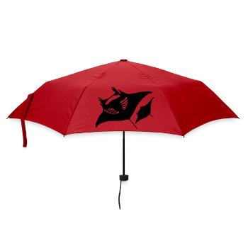 manta - Parapluie standard - rouge - Devant