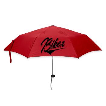 bike biker tuner tuning bobber custom girl chickz - Umbrella (small) - red - Front
