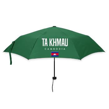 Ta Khmau Cambodge Khmer - Parapluie standard - vert bouteille - Devant