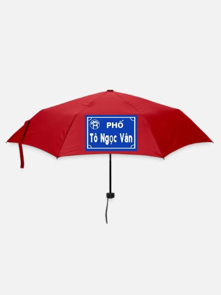 hanoi  - Regenschirm (klein) - Rot