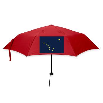 Alaska state flag - Umbrella (small) - red - Front
