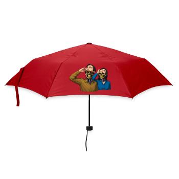 WE ARE HERE - geek & scifi - Umbrella (small) - red - Front