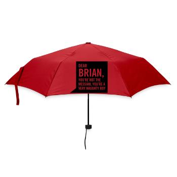 Dear Brian... - Umbrella (small) - red - Front