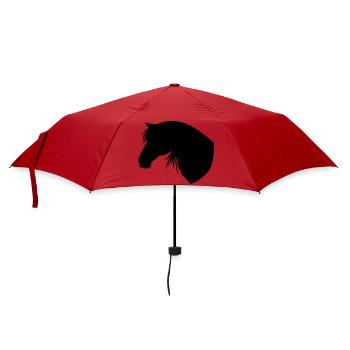Horse - Umbrella (small) - red - Front