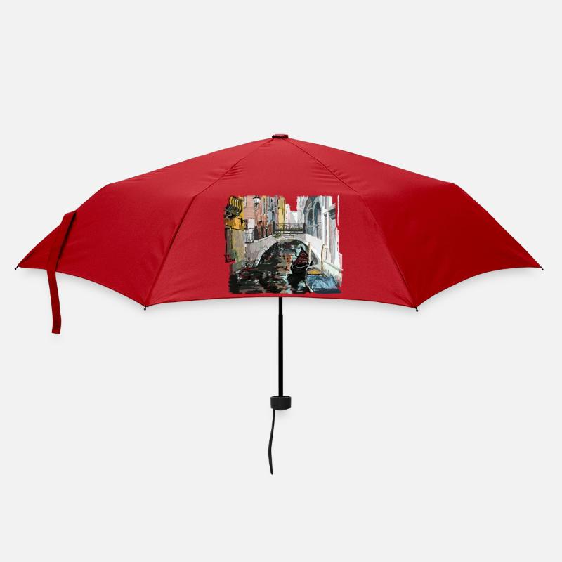 Venedig - Regenschirm (klein) - Rot