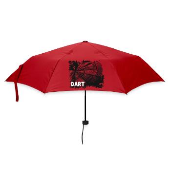 Dartboard - Darts - Darts - Darts - Umbrella (small) - red - Front