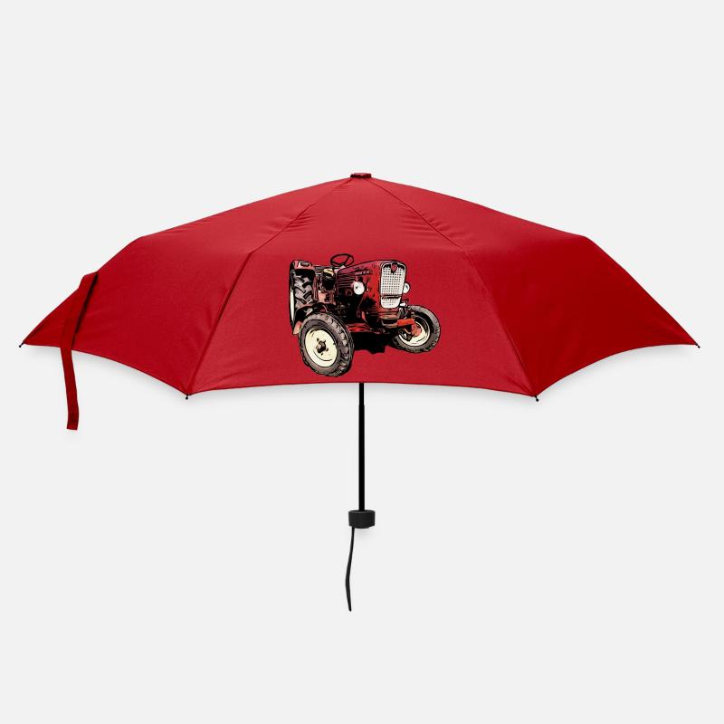 Güldner G40 Traktor - Regenschirm (klein) - Rot