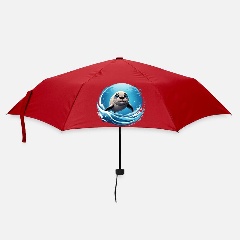 Robbe - Regenschirm (klein) - Rot