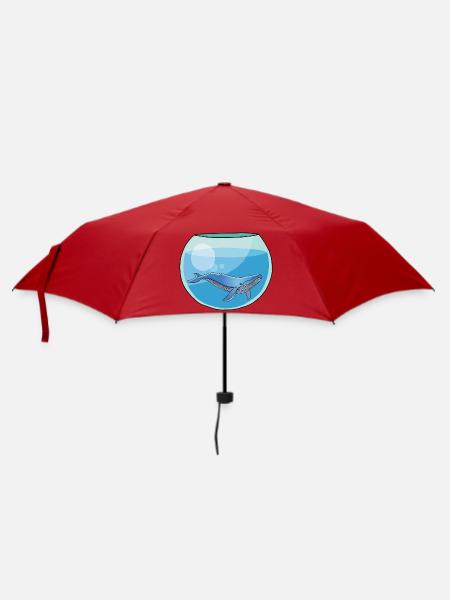Wal-Glas - Regenschirm (klein) - Rot