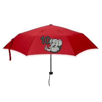 Trunk power with 10 - Umbrella (small) - red - Front