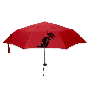 F900Nakedbike - Umbrella (small) - red - Front