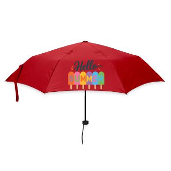 Hello Summer - Umbrella (small) - red - Front