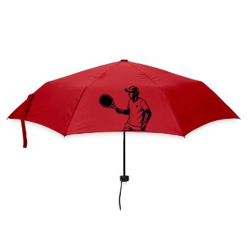 Padel - Parapluie standard - rouge - Devant