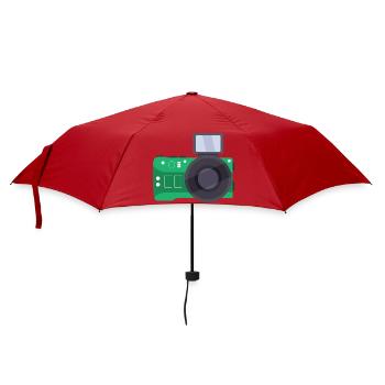 Zimmer - Regenschirm (klein) - Rot - Vorne