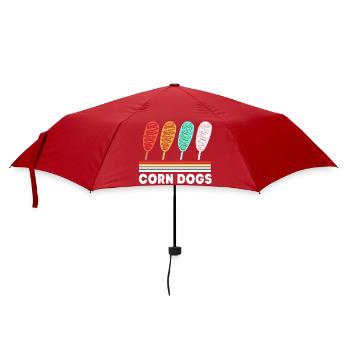 Corn dog - Umbrella (small) - red - Front