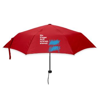 Ein Kluger Arzt Medizinstudent Praxis Ärzte Arzt - Regenschirm (klein) - Rot - Vorne
