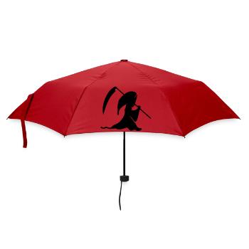 Sensenmann - Regenschirm (klein) - Rot - Vorne