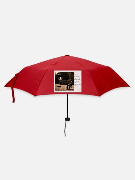 lebensabend theodor storm - Regenschirm (klein) - Rot