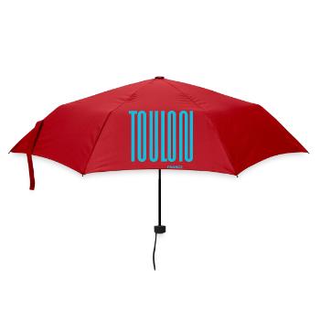 Toulon, Frankreich - Regenschirm (klein) - Rot - Vorne