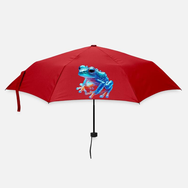 Frosch - Regenschirm (klein) - Rot